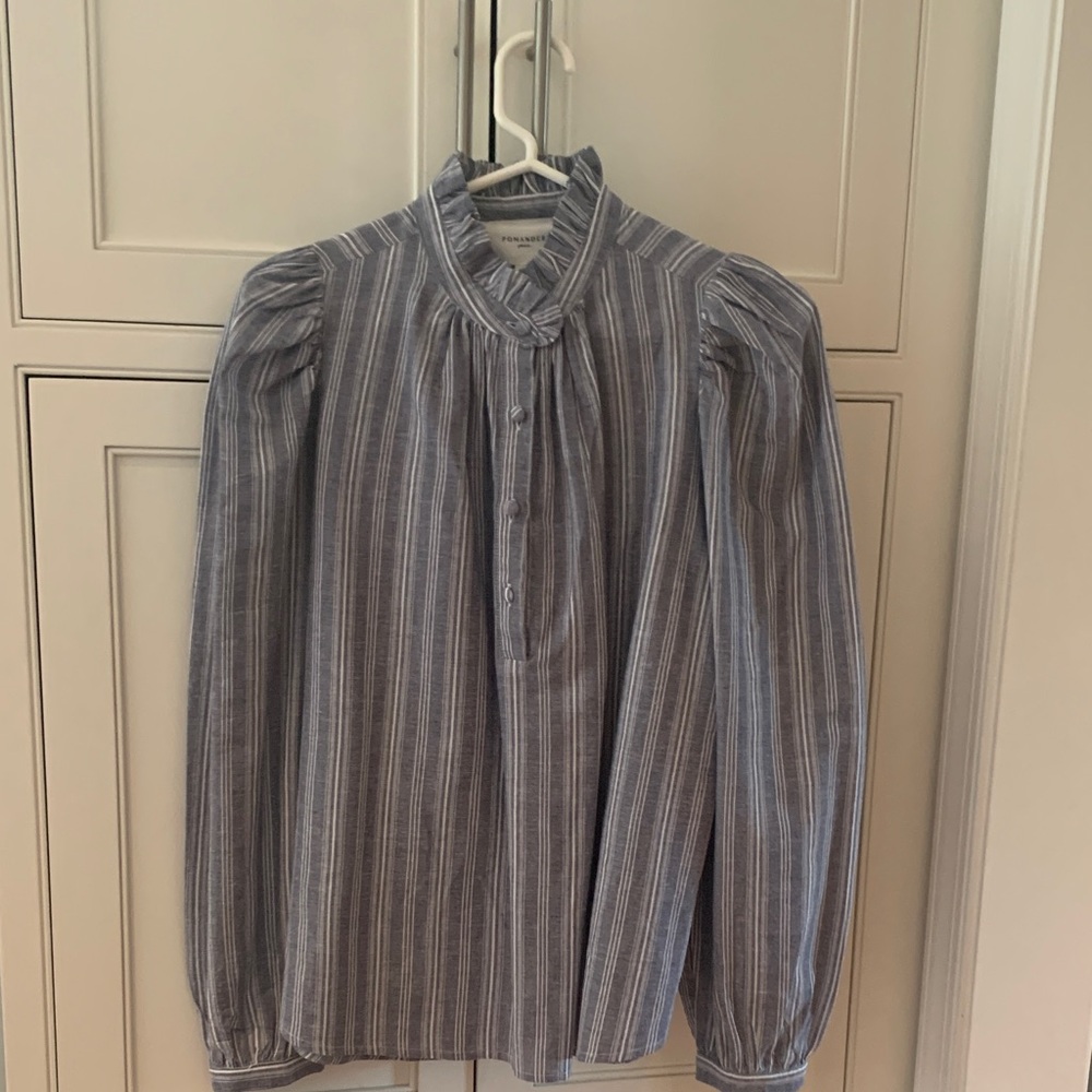 Blue Striped Women’s Shirt